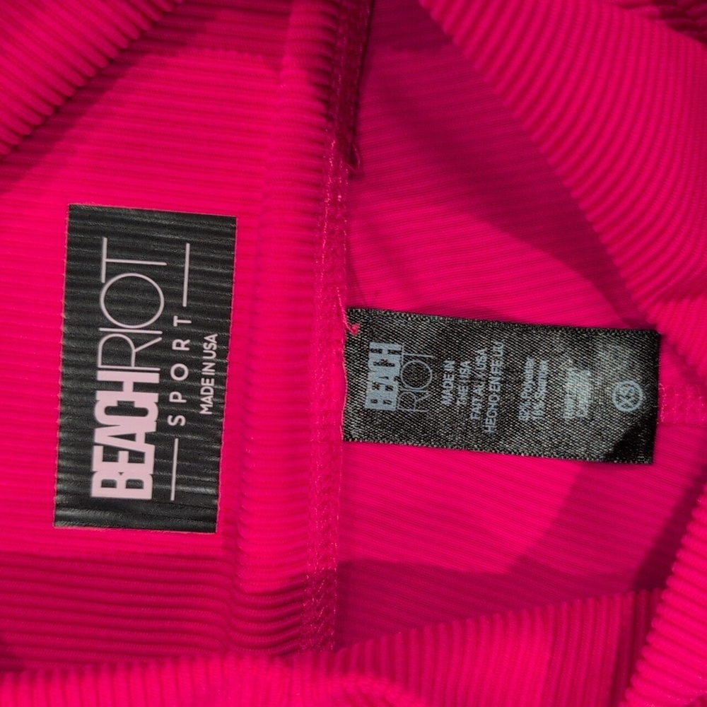 Beach Riot Sport Ribbed Bike Shorts - Picture 5 of 6